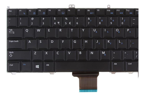 . . Reemplazo De Laptop Keyboard Compatible Latitude E7240
