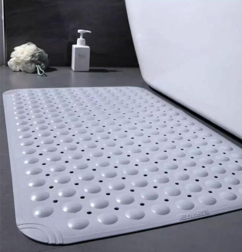 Alfombra Para Baño Antideslizante Con Ventosas 70 X 38