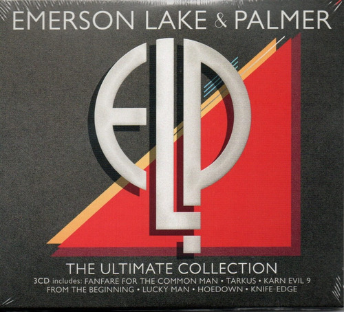 Emerson Lake Palmer Collection 3cds Nuevo Pink Floyd Ciudad