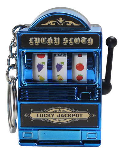 4 X 2x Mini Slot Machine Keychain Festival Novelty 4 Pcs