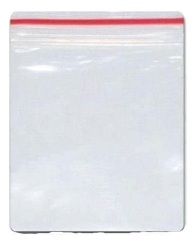 Saco Plástico Zip Lock Fecho Hermético 20x28 - 100 Unidades