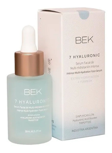 Bek 7 Hyaluronic Serum Facial Multihidratacion Intensa 30 Ml