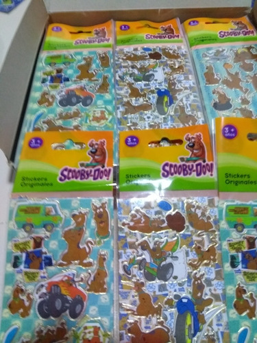 Stickers Originales   Scooby Doo   10 Planchas 