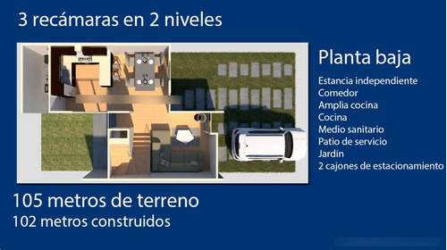 Casas Semiresidenciales De 105 Metros 3 Recámaras 2.5 Sanitarios En Venta En Pachuca