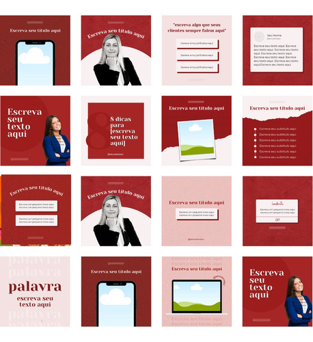 Pacote Canva Marketing Digital Arquivos 19 Artes Prontas