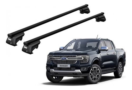 Barras Thule Ford Ranger 23- Re / Smartrack Xt Squarebar