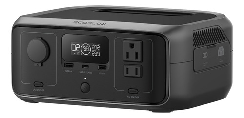 Estación De Energía Portátil Ecoflow River 3 Ups + Panel 60w