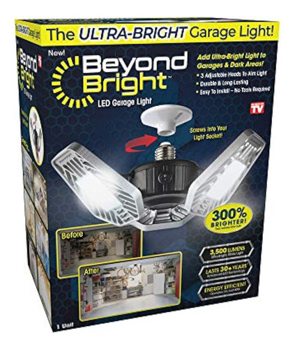 Luz De Garaje Ultrabrillante Led Beyond Bright De Ontel