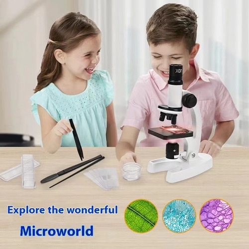 Microscopio De Simulación Toy 1200 X Science Education Child