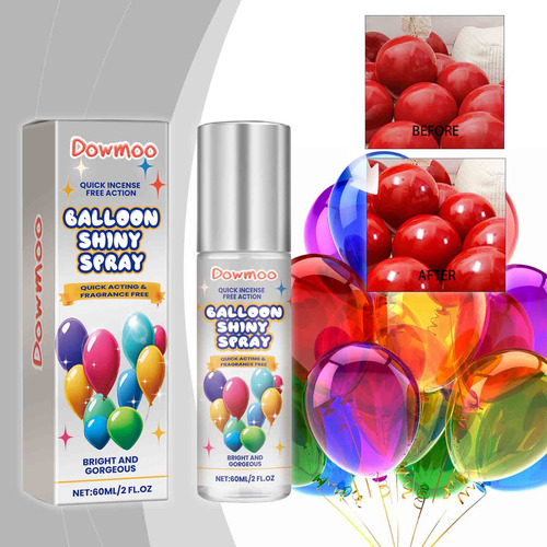 El Aerosol Brillante De G Balloons Mejora El Brillo Y El Efe