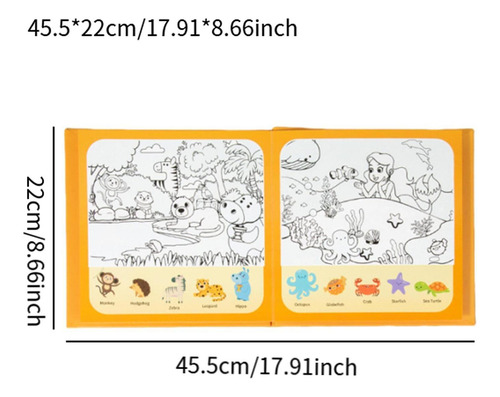 Libro De Pegatinas De Gelatina Reutilizable 3d, Juego Animal