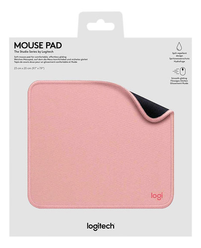 Pad Mouse Logitech Anti Splash 200x230mm Rose
