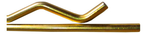 Grampo R Trava Pino 5,0 X 100mm Para Engate Eixo 10 Pçs