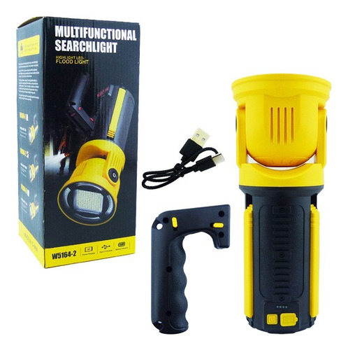 Linterna 161 Led Led Cob Foco Direccional, Baliza Y Tripode