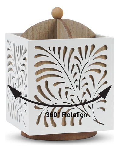 Soporte Para Utensilios De Cocina Giratoria De Ahuonel 360 °