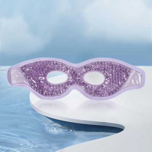 Mascarilla De Gel Para Ojos, Mascarilla Fría Y Violeta