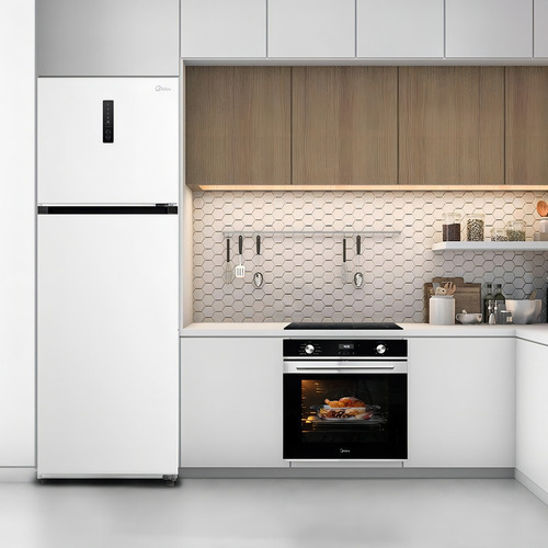 Refrigerador Midea Frost Free 347l 2 Portas Branca