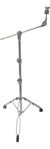 Base Para Platillo Con Boom Alta Calidad Evolution B-3x Plateado