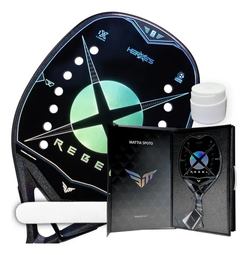Raquete Heroes Rebel Spoto Carbono 3k Nova Box Exclusivo