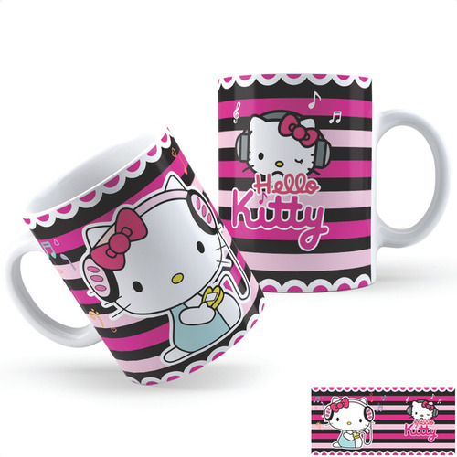 Taza Cerámica Hello Kitty Ap Calidad