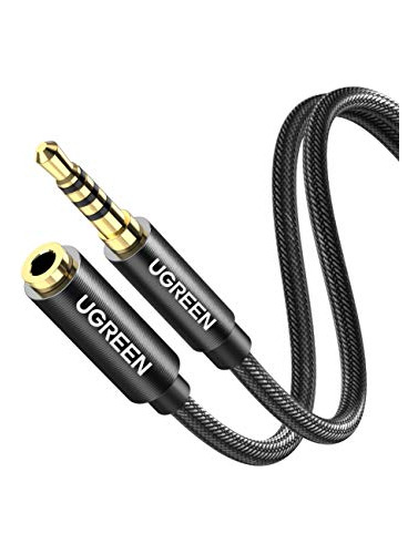 Cable De Extensión Auriculares De 4 Polos Trrs De 3.5 ...