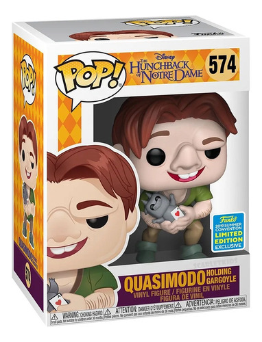 Funko Pop Quasimodo 574 Disney Exclusivo Orig Scarlet Kids