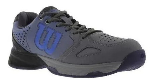 Tênis Wilson K Tour Cinza E Azul Masculino Wilson