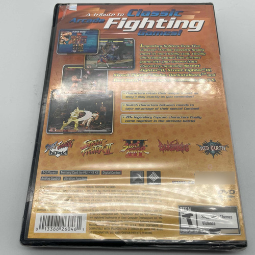 Capcom Fighting Evolution Ps2 (leer Descripción) (Usado)