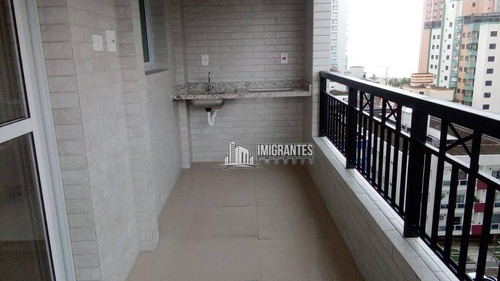 Imagem 1 de 13 de Apartamento Com 1 Suíte Na Guilhermina, Em Praia Grande - Ap2582