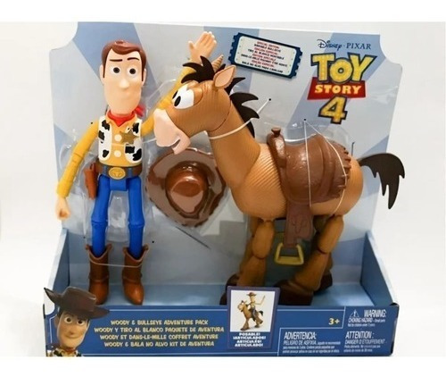 Toy Story Woody + Tiro Al Blanco Mattel 23cms 