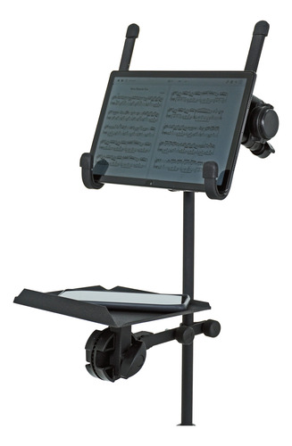 Suporte Tripé Emborrachado Ask Tablet Notebook Com Bandeja