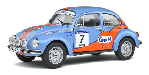 Volkswagen Beetle Escarabajo 1303 Gulf Escala 1:18 