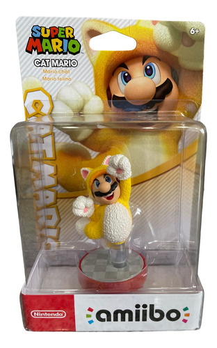 Cat Mario Felino - Amiibo - Linea Super Mario - Edición 2024