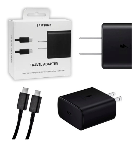 Cargador Samsung S24 Carga Rapida Tipo C 45w Original Nuevo