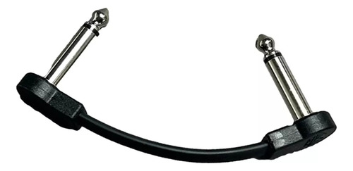 Cable De Guitarra Para Efectos De Pedalera, 10 Cm, Negro