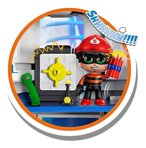 Pinypon Action Comisaria Luz Figuras Playset Nene @mca