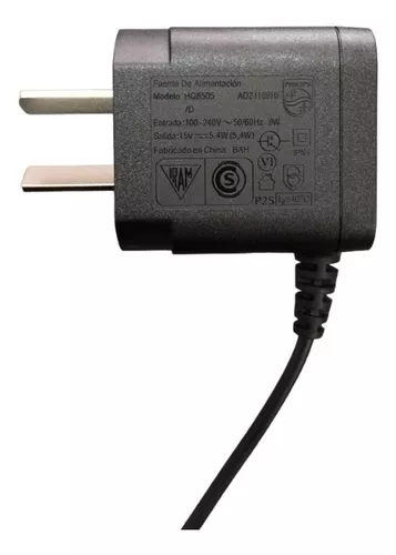 Cargador para afeitadoras PHILIPS 15V 5,4W