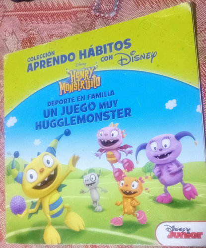 Aprendo Hábitos Con Disney. Libro De Henry Monstruito (Usado)