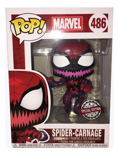 Funko Pop Marvel Spiderman Spider Carnage Special Edition
