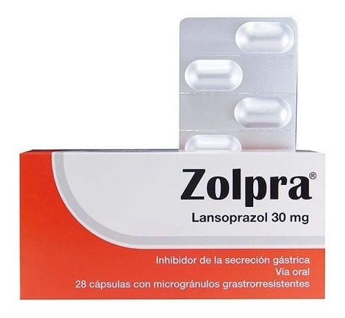 Zolpra 30 Mg  28 Capsulas