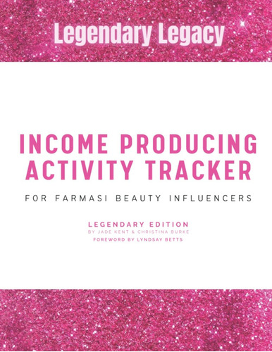 Libro: Income Producing Activity Tracker For Farmasi Beauty