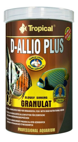 Ração D-allio Plus Granulat 60g - Tropical 