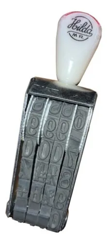 Sello Numerador Hilda N 1604 16 Mm 4 Dígitos