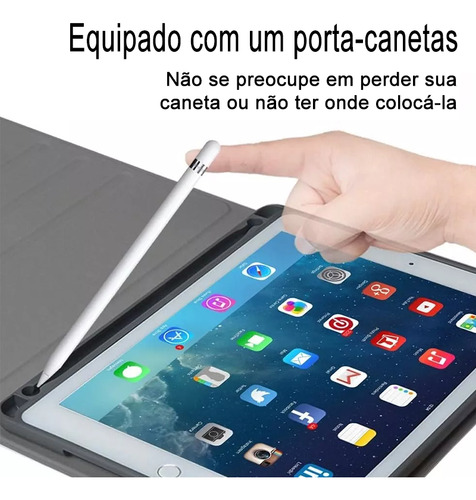 Capa Para iPad 11ª A16/10ª (10,9 ) Com Abnt2 Teclado A2696