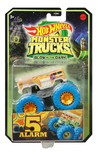 Hot Wheels Monster Trucks Glow In The Dark Escala 1:64