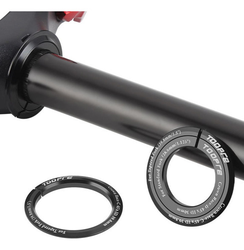 2 Espaciador De Base De Auriculares Para Bicicleta 2 Piezas
