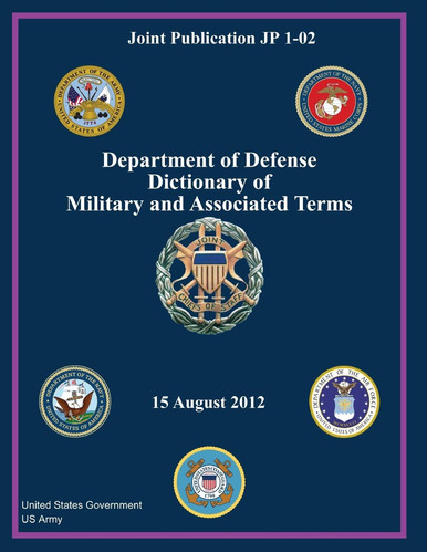 Libro: Joint Publication Jp 1-02 Department Of Defense Of 15
