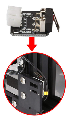 Imagem 1 de 7 de End Stop Switch Chave Creality Cr-10 Ender 3 Impressão 3d