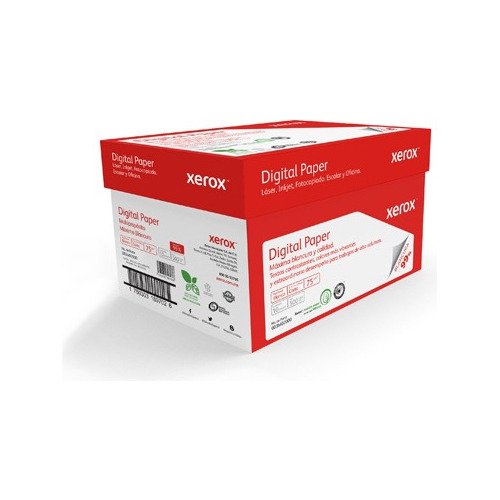 Hojas T/carta Xerox Rojo Caja Con 10 Paquetes