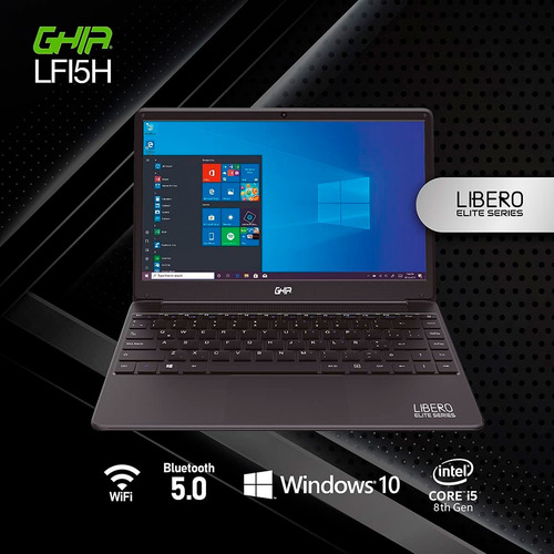 Imagen 5 de 7 de Laptop Ghia Libero Elite Lfi5h De 14.1'' Intel Core I5-8259u, 8 Gb Ram, 256 Gb Ssd, Windows 10 Home